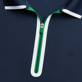 LIGHTWEIGHT WARP KNIT QUARTER ZIP LONG SLEEVE POLO image number 5