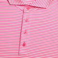 FEEDER STRIPE TECH PIQUÉ MODERN SPREAD COLLAR POLO image number 5