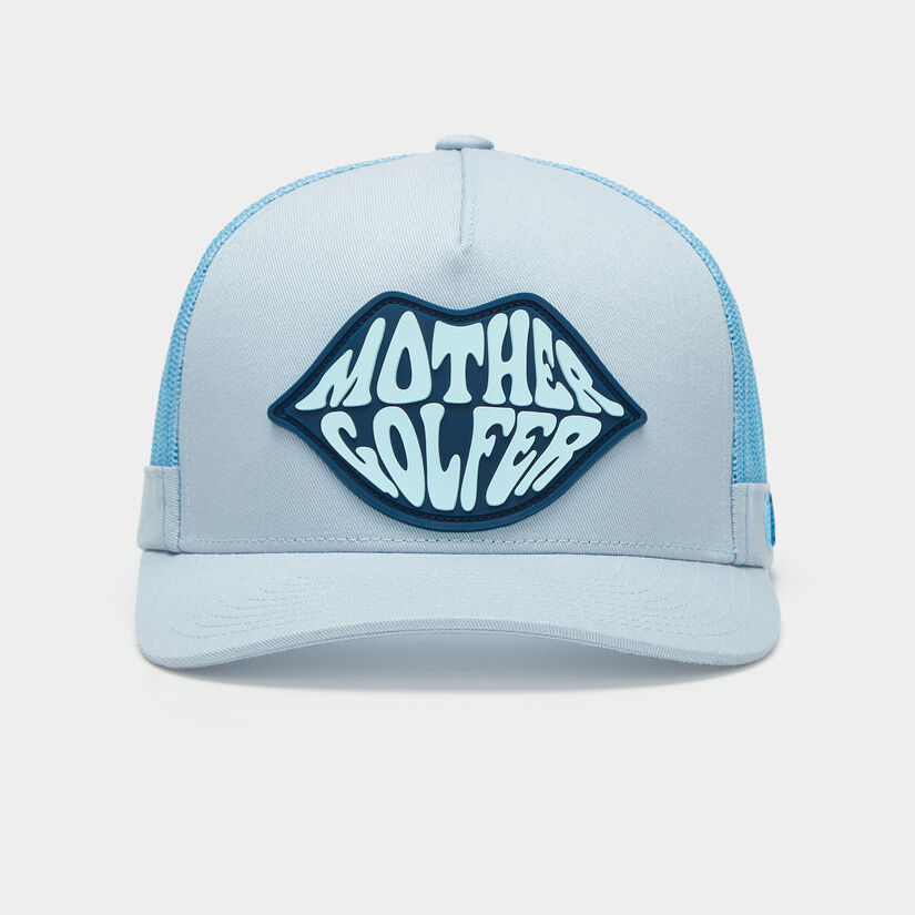 MOTHER GOLFER PATCH TRUCKER HAT image number 2