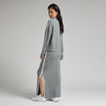 RIBBED MERINO WOOL BLEND FUNNEL NECK JUMPER image number 4