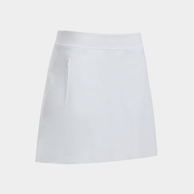 SILKY TECH NYLON A-LINE SKORT WITH LINER image number 1