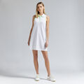 FULLY FASHIONED COTTON PIQUÉ SLEEVELESS POLO DRESS image number 3