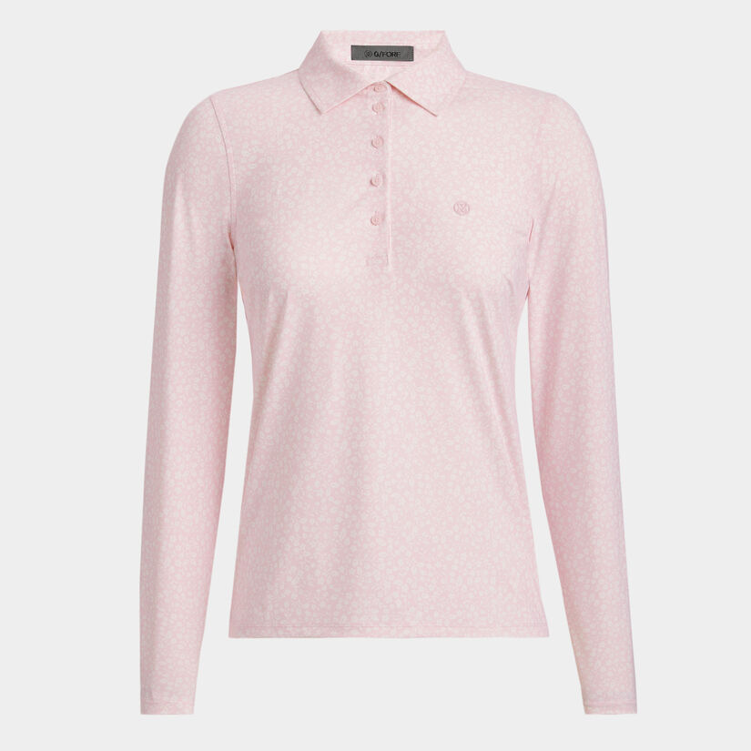 GARDEN SILKY TECH NYLON LONG SLEEVE POLO image number 1