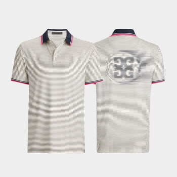 CIRCLE G'S GLITCH TECH JERSEY POLO