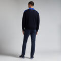 COLOURBLOCK MERINO WOOL FULL ZIP JUMPER JACKET image number 4