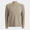 MERINO WOOL BLEND RAGLAN QUARTER ZIP JUMPER image number 1