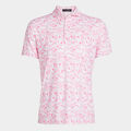 BOTANIC GARDEN TECH JERSEY MODERN SPREAD COLLAR POLO image number 1