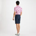 PHOTO FLORAL TECH JERSEY TAILORED FIT POLO image number 5