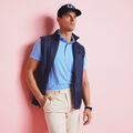 G LINK ICE NYLON MODERN SPREAD COLLAR POLO image number 2