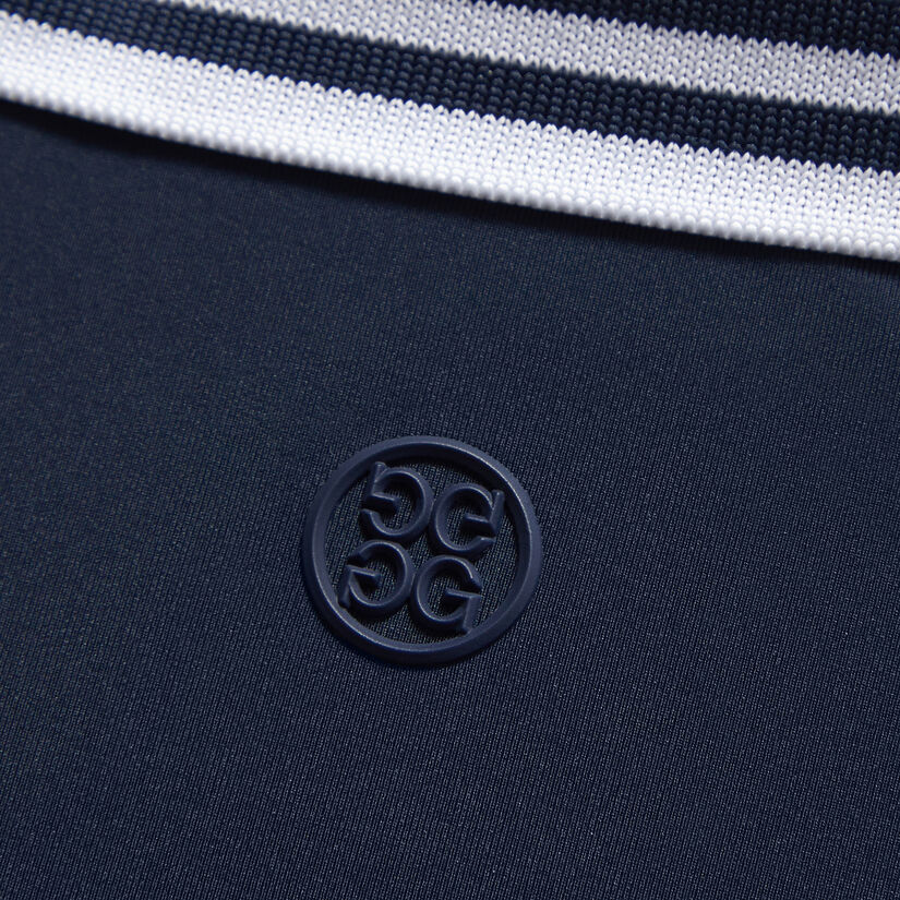 SILKY TECH NYLON QUARTER ZIP POLO image number 6