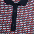 BRICK STRIPE TECH PIQUÉ POLO image number 5