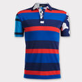 MIXED MEDIA TECH JERSEY TAILORED FIT POLO image number 1