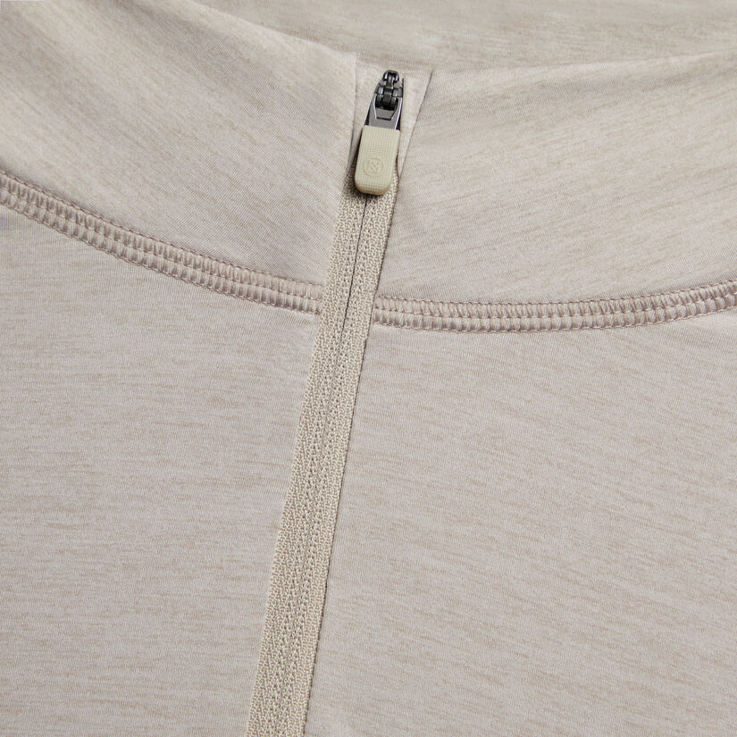 TECH MÉLANGE RAGLAN QUARTER ZIP PULLOVER image number 5