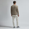 MERINO WOOL BLEND V NECK JUMPER image number 4