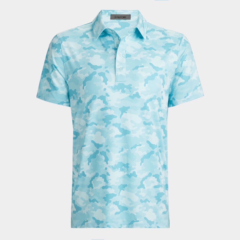 MAPPED CAMO TECH JERSEY POLO image number 1