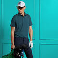 PENCIL STRIPE TECH JERSEY POLO image number 2