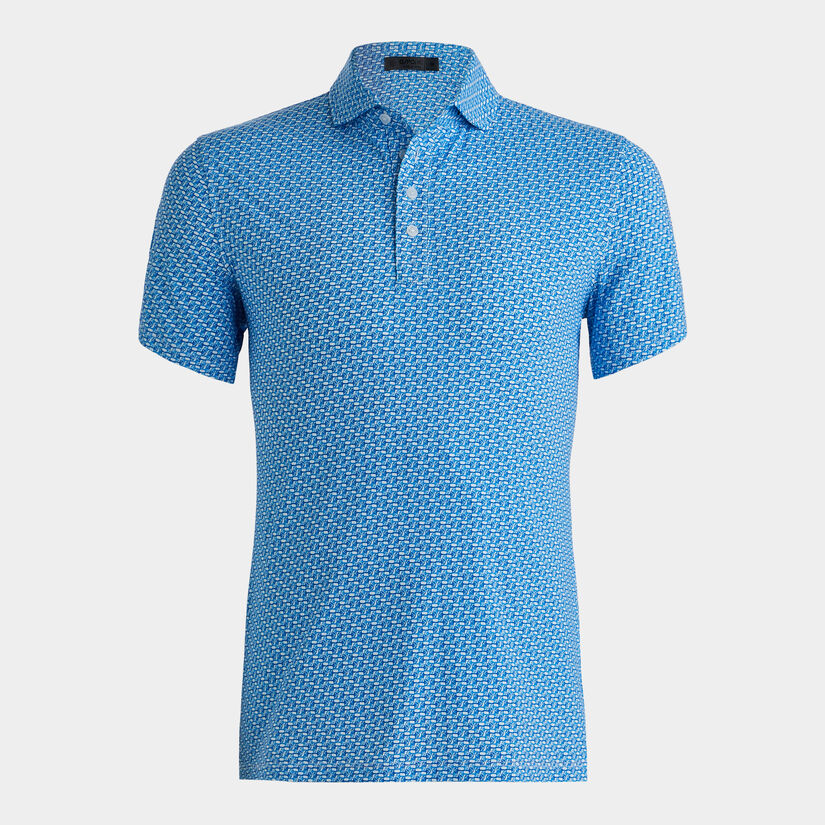 G LINK ICE NYLON MODERN SPREAD COLLAR POLO image number 1