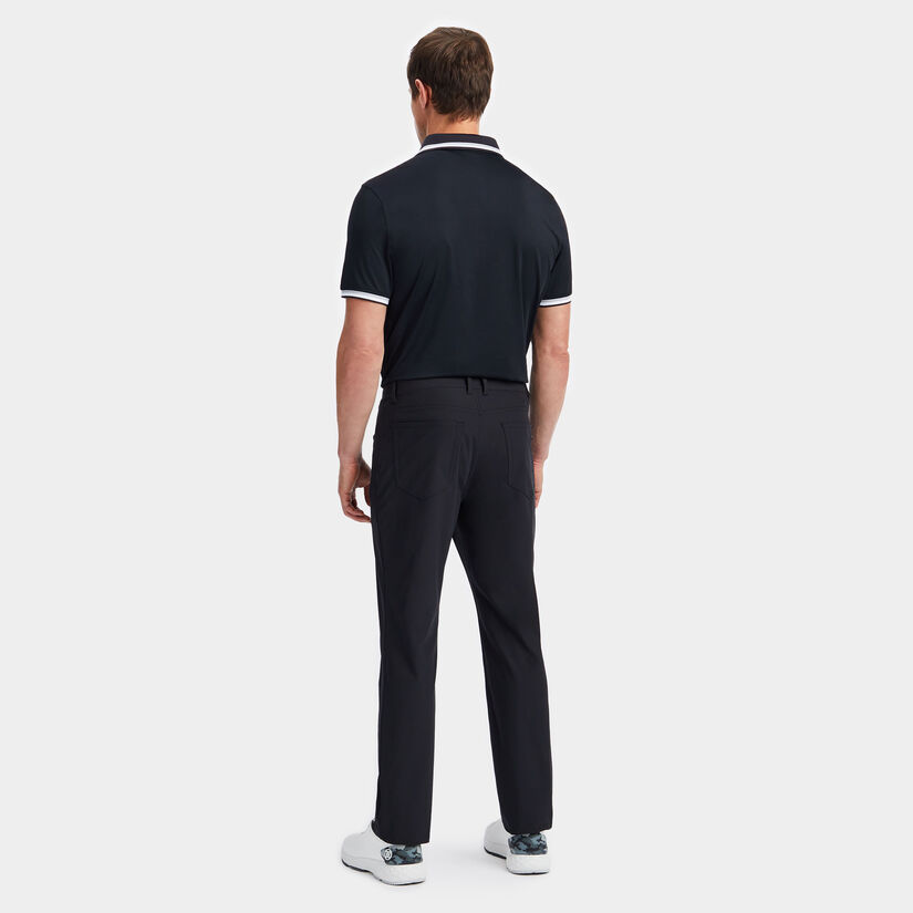 TUX TECH JERSEY BANDED SLEEVE POLO image number 4