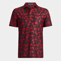 CAMO FLORAL TECH PIQUÉ POLO image number 1