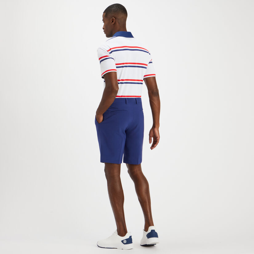 OFFSET STRIPE TECH PIQUÉ TAILORED FIT POLO image number 5