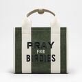 LTD RELEASE PRAY FOR BIRDIES BRUSHED SQUARE BAG image number 2