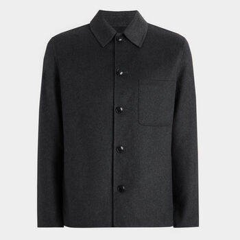 DOUBLE FACED CASHMERE JACKET