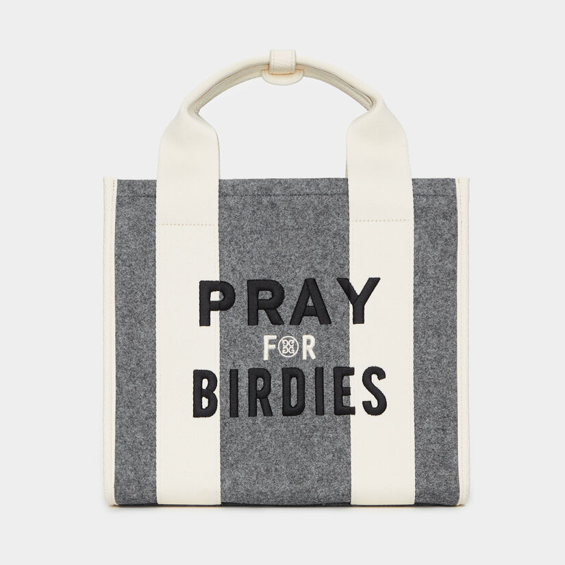 LTD RELEASE PRAY FOR BIRDIES BRUSHED SQUARE BAG image number 3