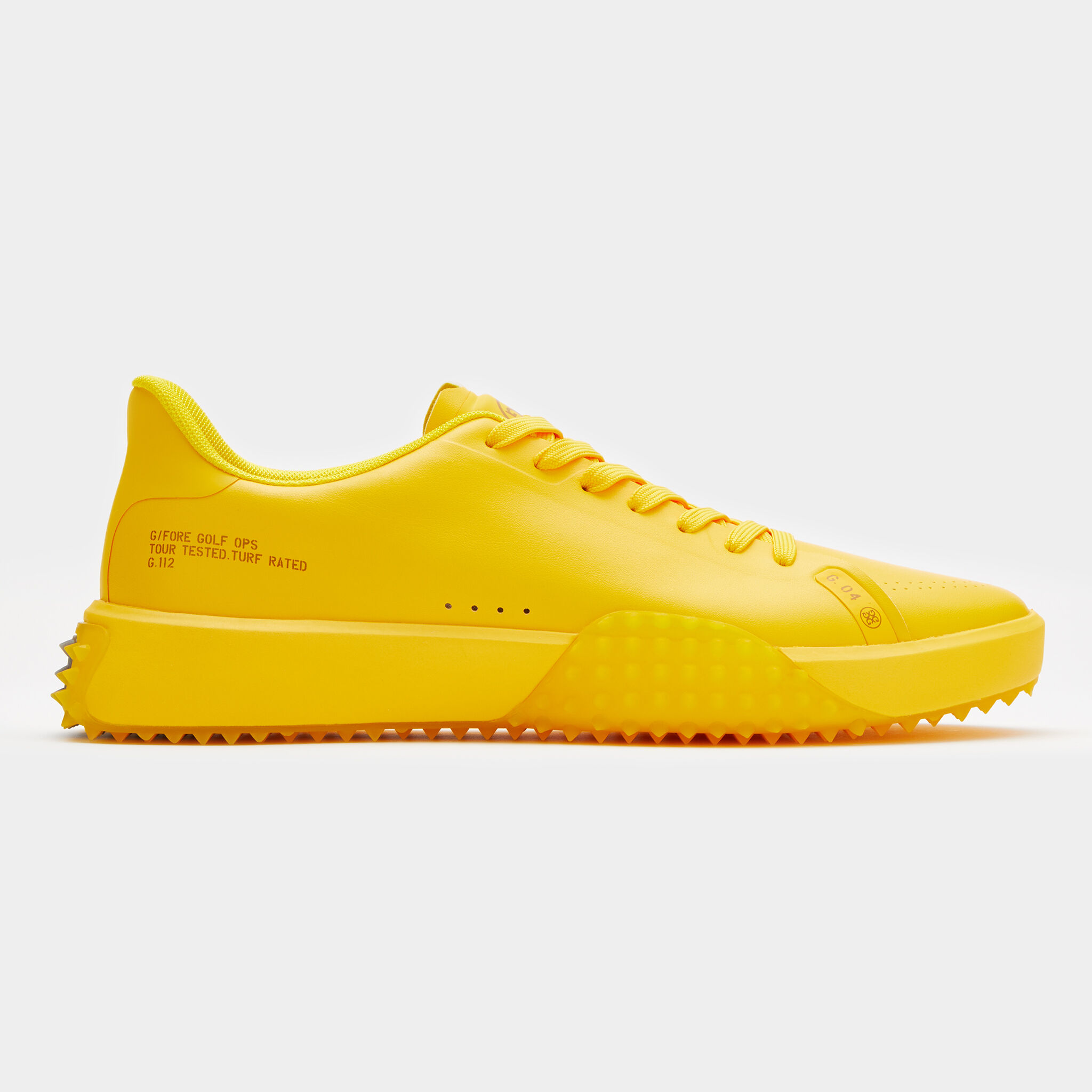 Mens yellow golf on sale shoes