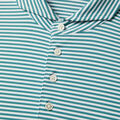 FEEDER STRIPE TECH PIQUÉ MODERN SPREAD COLLAR POLO image number 7