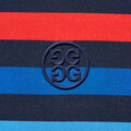 FAVOURITE STRIPE TECH JERSEY TAILORED FIT POLO image number 7