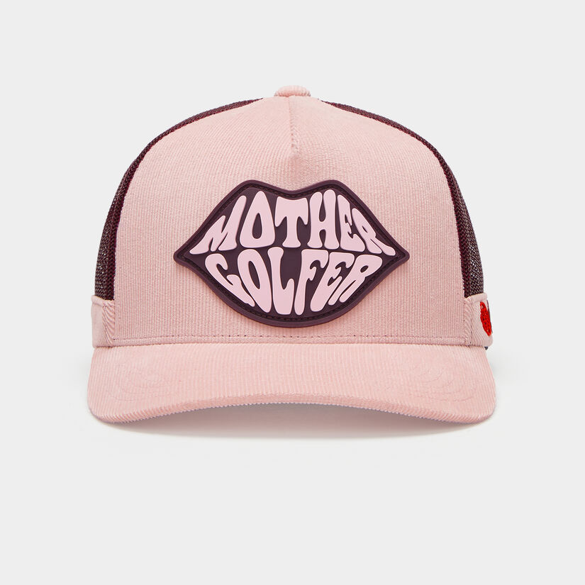 MOTHER GOLFER COTTON CORDUROY TRUCKER HAT image number 2