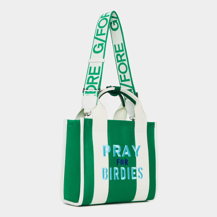 LIMITED EDITION PRAY FOR BIRDIES SQUARE BAG image number 1