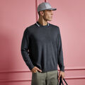 COLOURBLOCK INTARSIA CREWNECK MERINO WOOL JUMPER image number 2