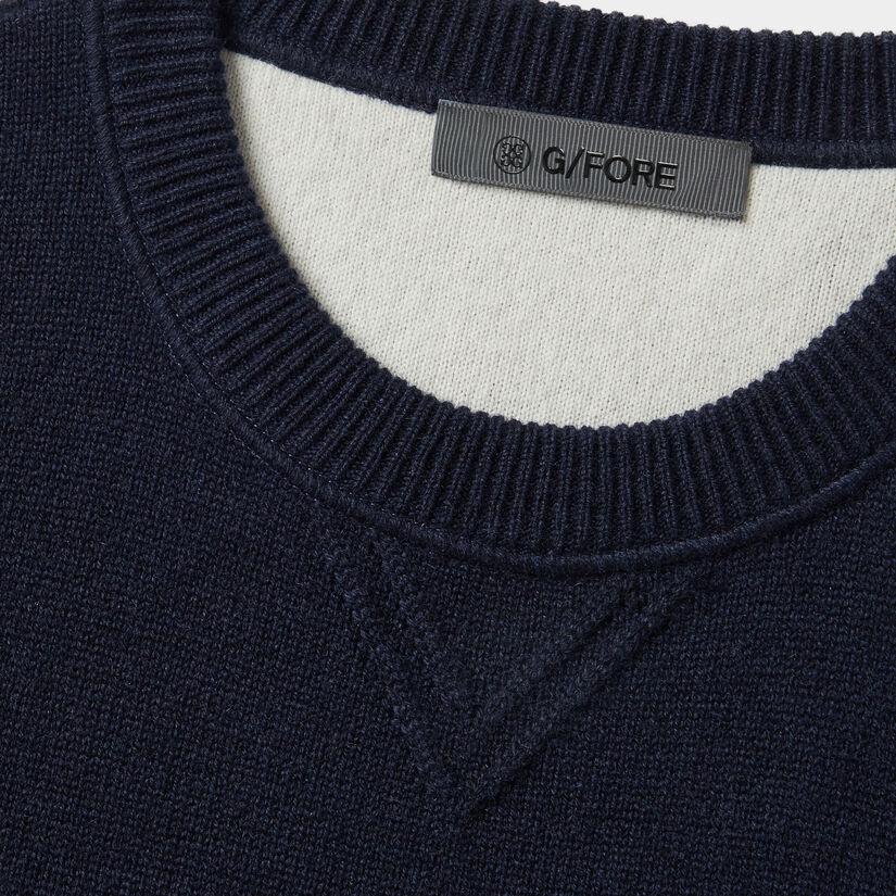 FRESH TAKE ON THE CASHMERE CREWNECK JUMPER image number 5