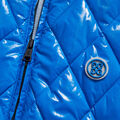 QUILTED COATED NYLON WOOL LINED SLIM FIT PUFFER GILET image number 7