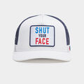 SHUT YOUR FACE COTTON TWILL TRUCKER HAT image number 2