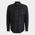 HERRINGBONE BRUSHED WOVEN SHIRT image number 2