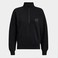 F*CK GOLF FRENCH TERRY QUARTER ZIP BOXY PULLOVER image number 1