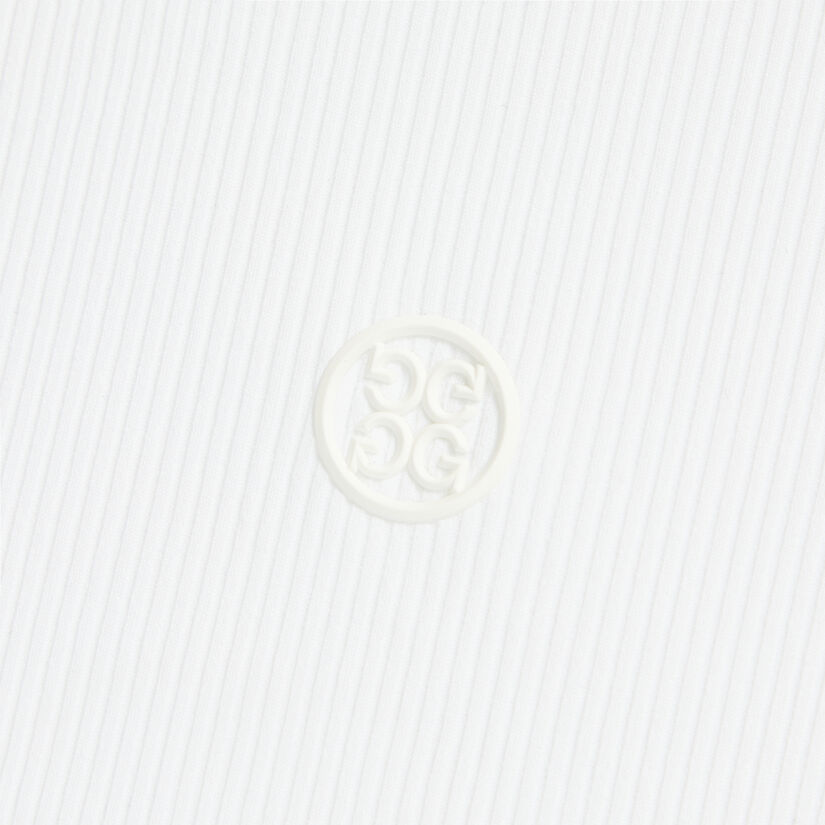 RIBBED TECH NYLON LONG SLEEVE POLO image number 6