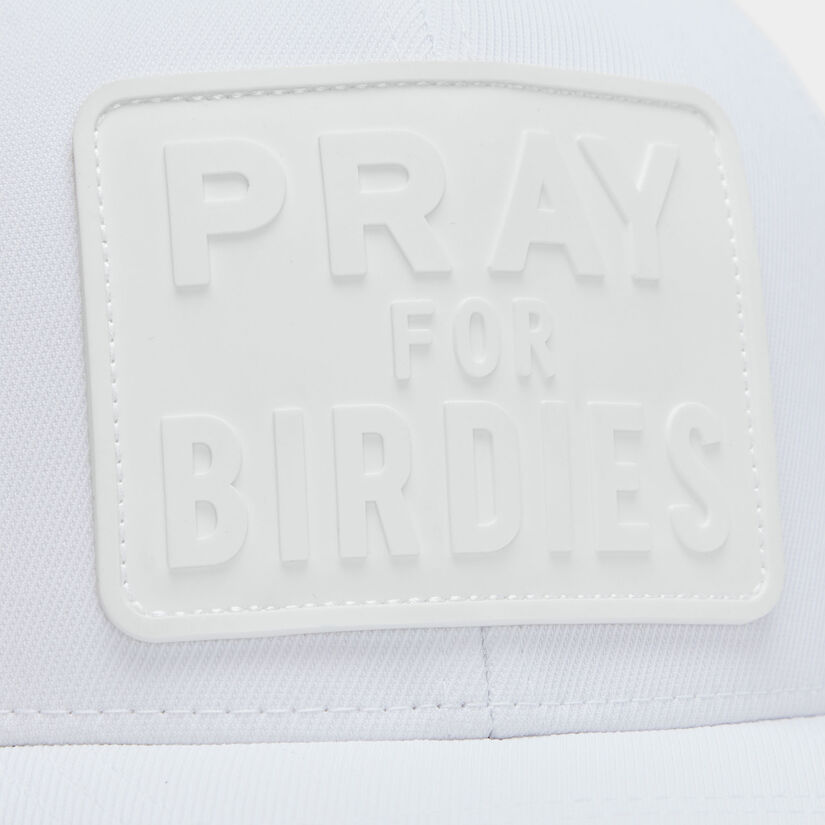 MONOCHROME PRAY FOR BIRDIES STRETCH TWILL SNAPBACK HAT image number 6