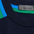 COLOURBLOCK INTARSIA CREWNECK MERINO WOOL JUMPER image number 5