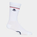 WOMEN'S SKULL & TEES RIBBED NYLON CREW SOCK image number 1