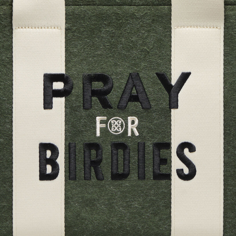 LTD RELEASE PRAY FOR BIRDIES BRUSHED SQUARE BAG image number 5