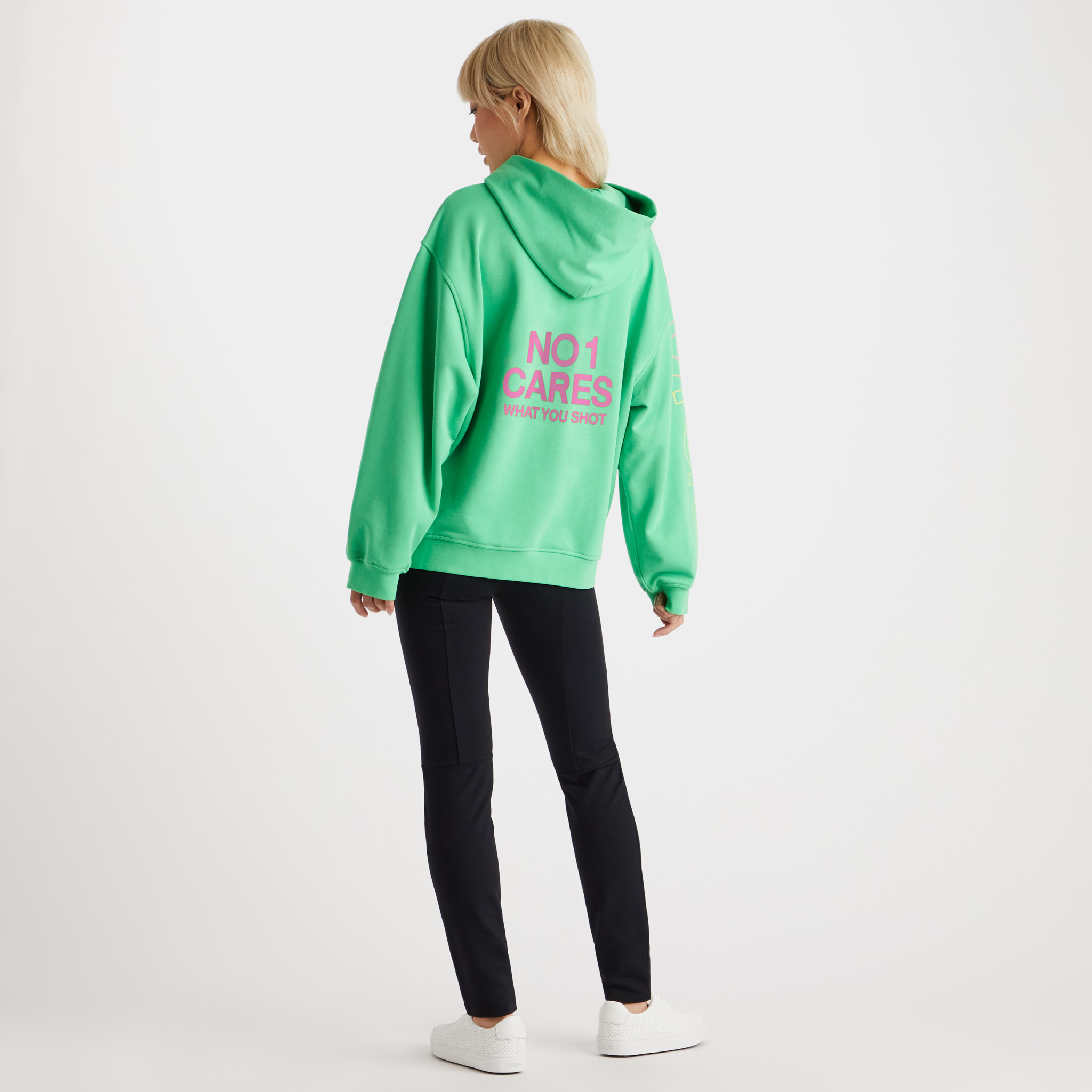 NO 1 CARES UNISEX OVERSIZED FRENCH TERRY HOODIE